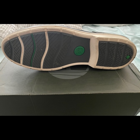 Timberland MENS Tim Berkshire Oxford Dress Business Shoes Grey Suede foam A1QZQ - Picture 4 of 5